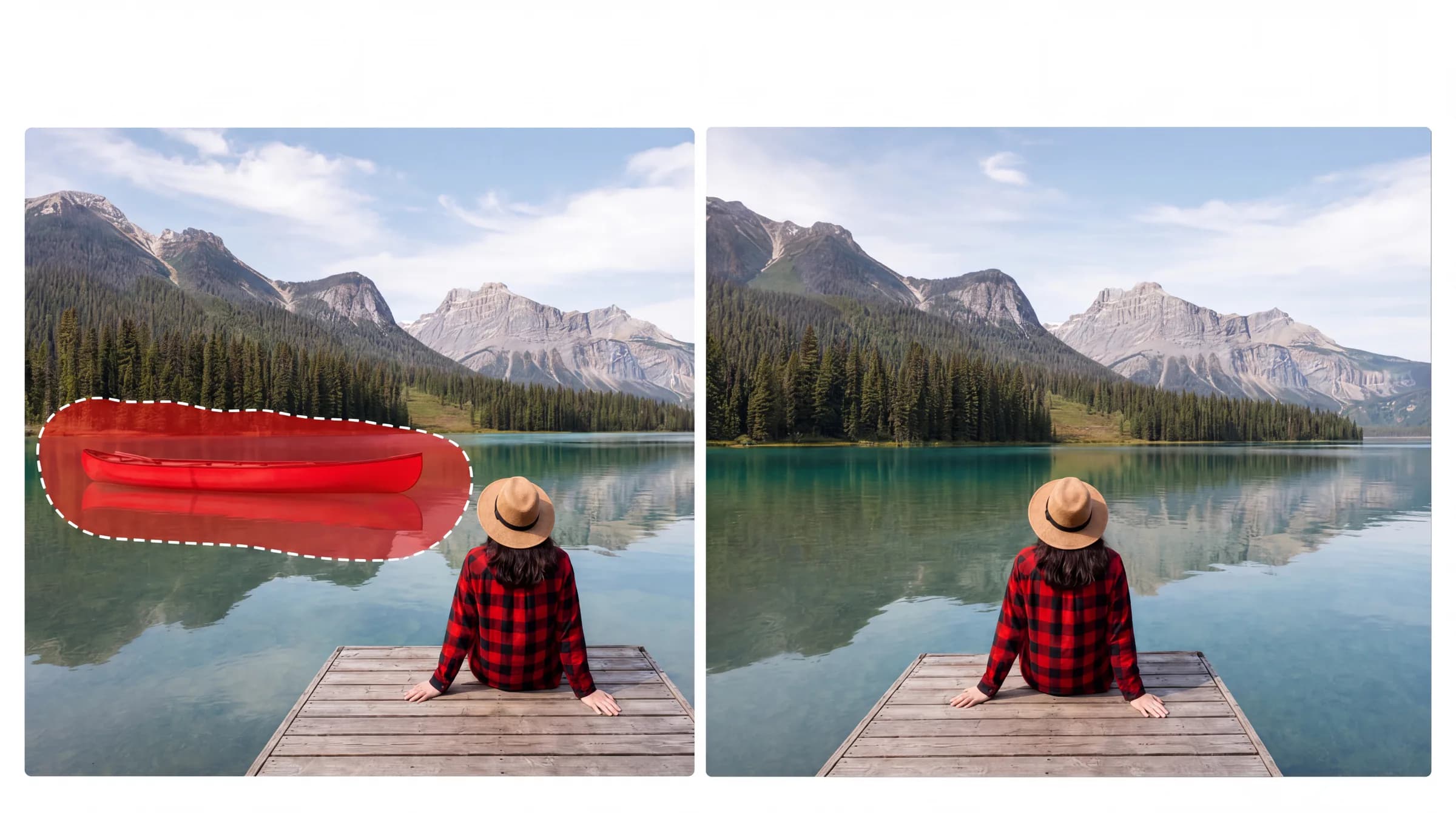 Générateur d’images par IA — une image est modifiée en l’ajoutant comme référence et en décrivant la modification souhaitée