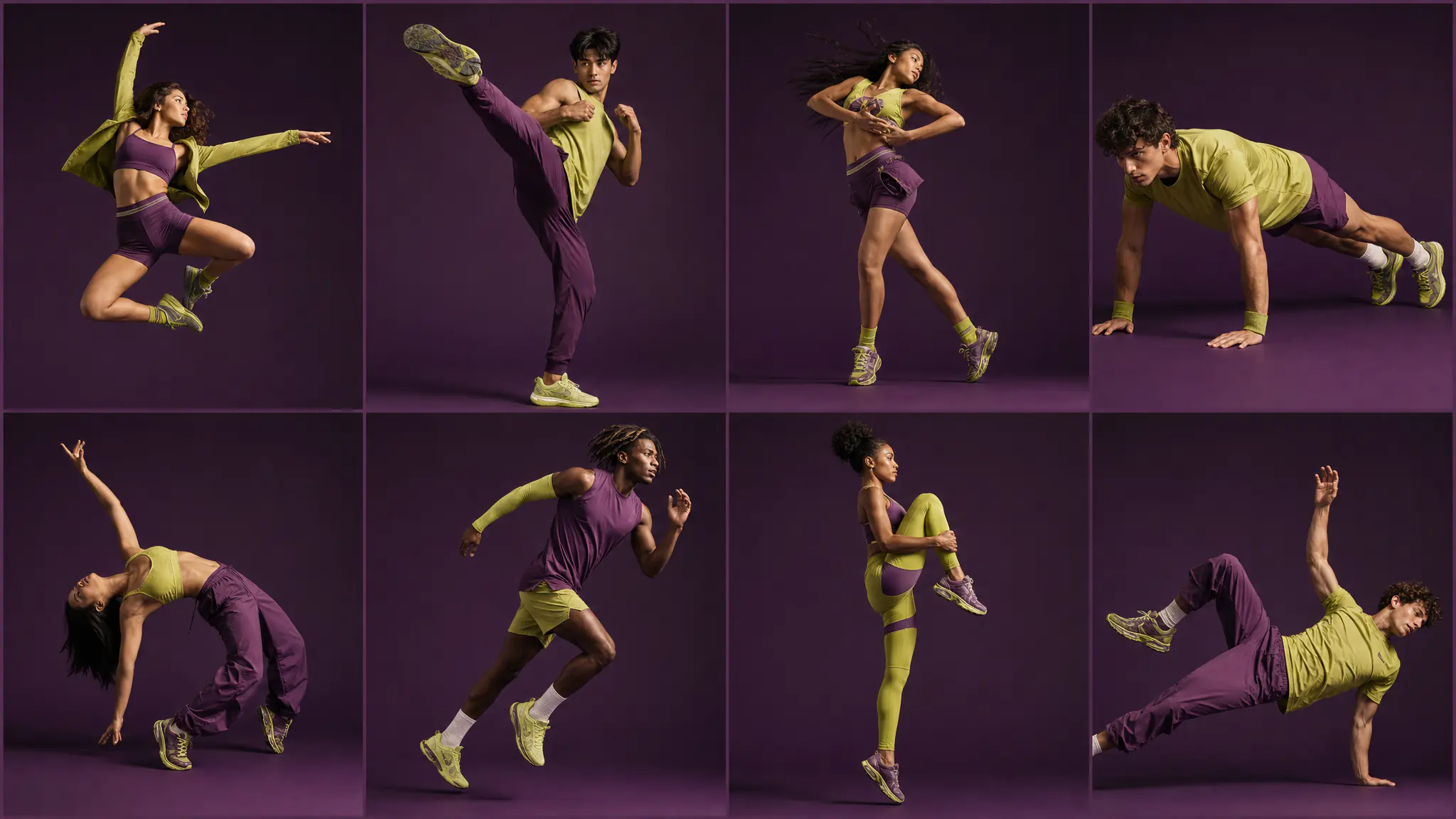 AI motion control — picking a character image from your own 7ART library